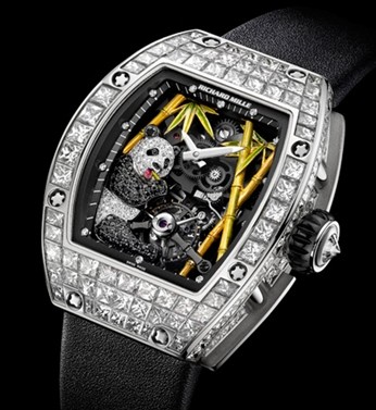 Richard Mille Watch Tourbillon RM 26-01 Panda swiss movement
